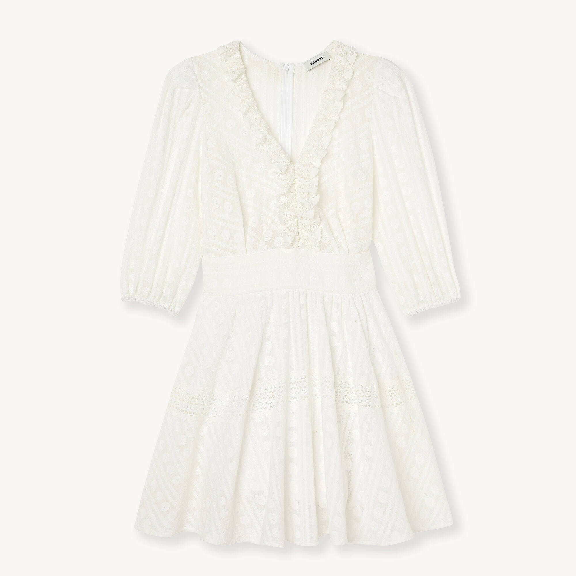 Broderie anglaise dress