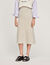 Long flared skirt