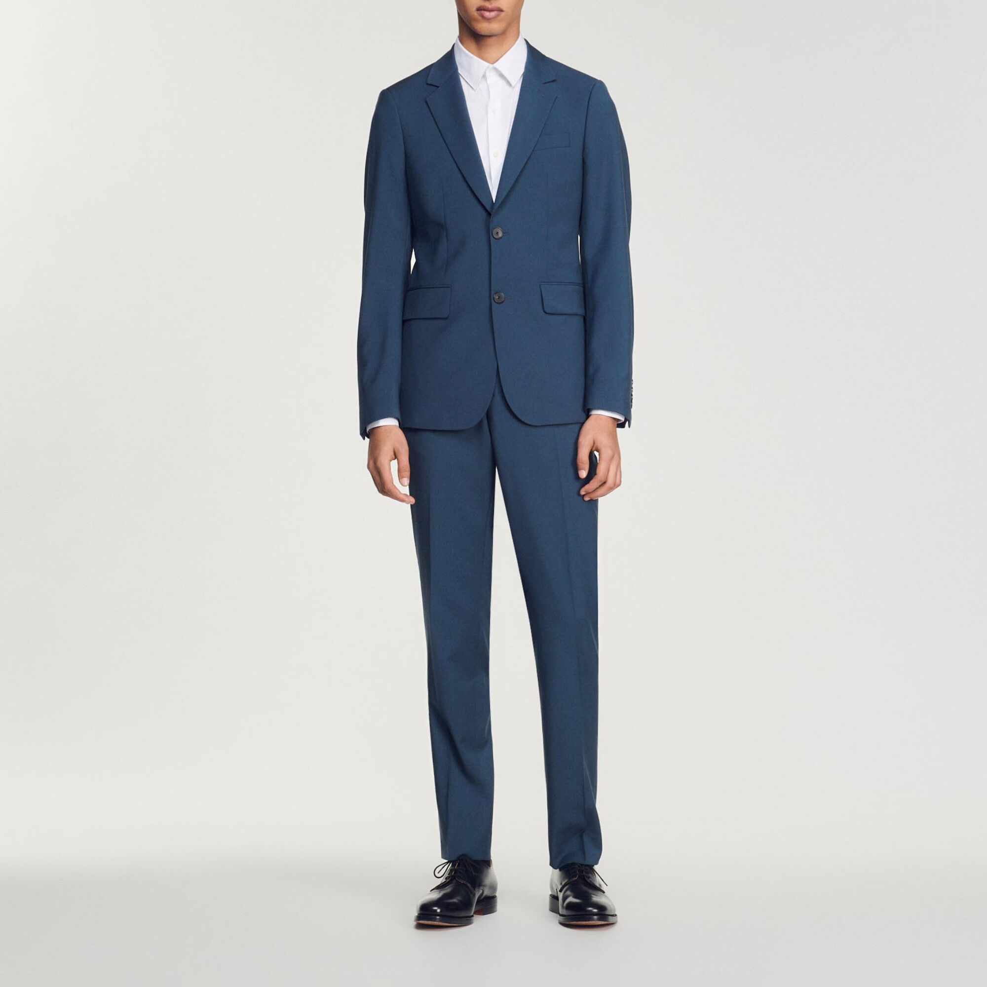 Virgin wool suit jacket
