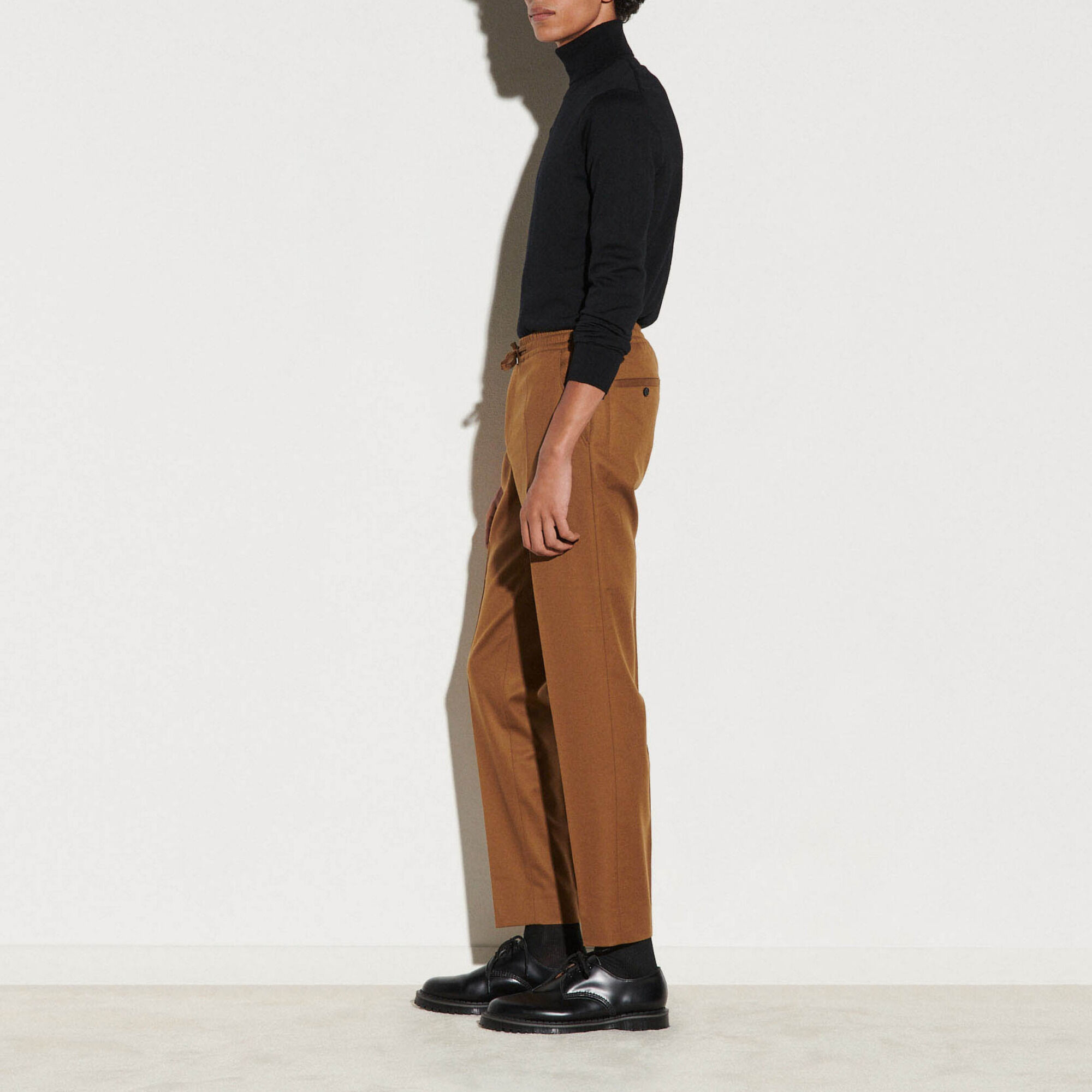 Flannel trousers