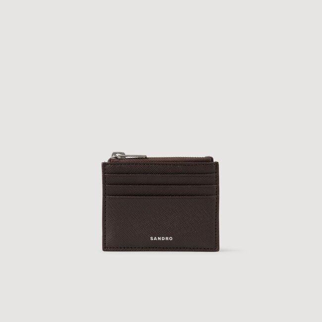 Reconstituted leather cardholder