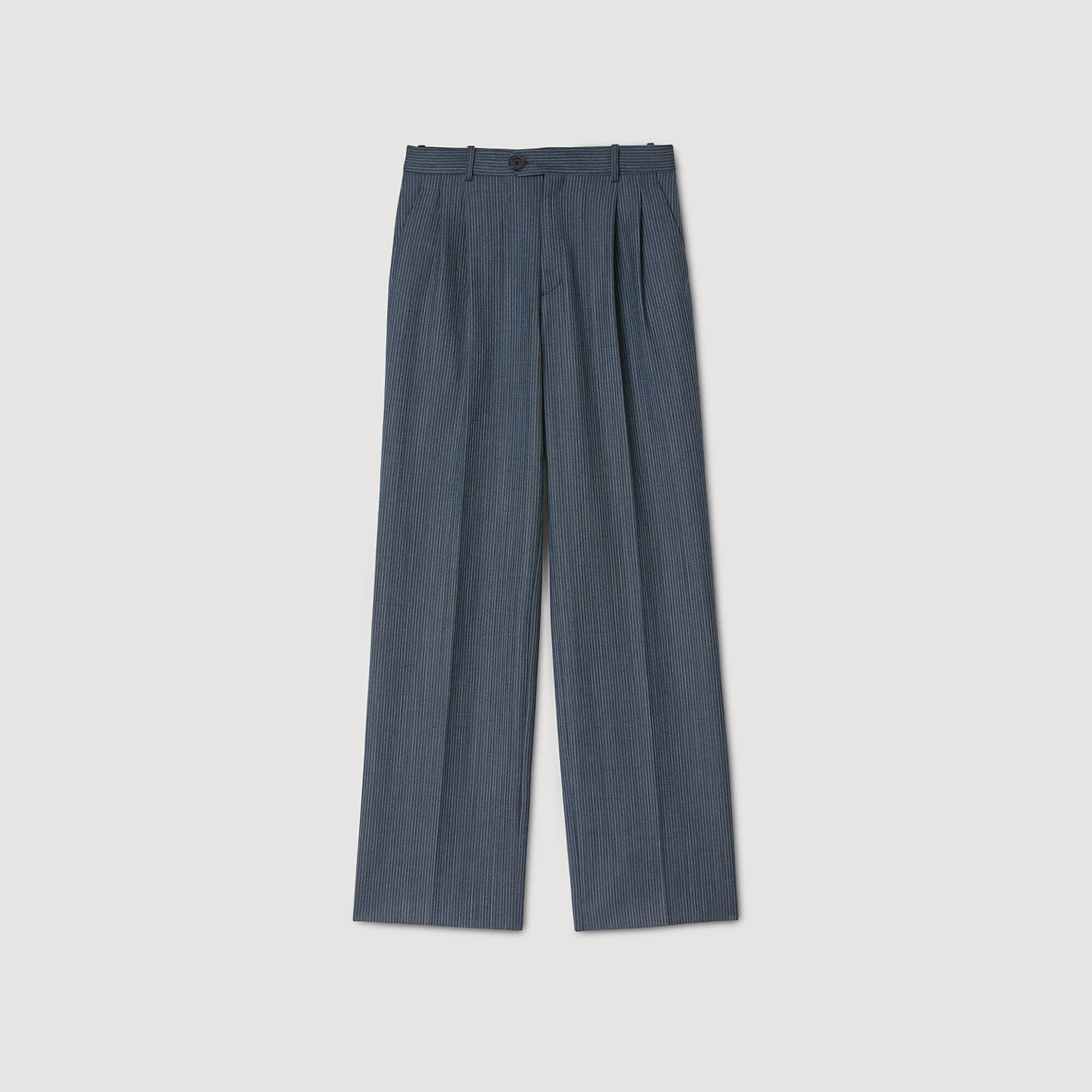 Striped trousers