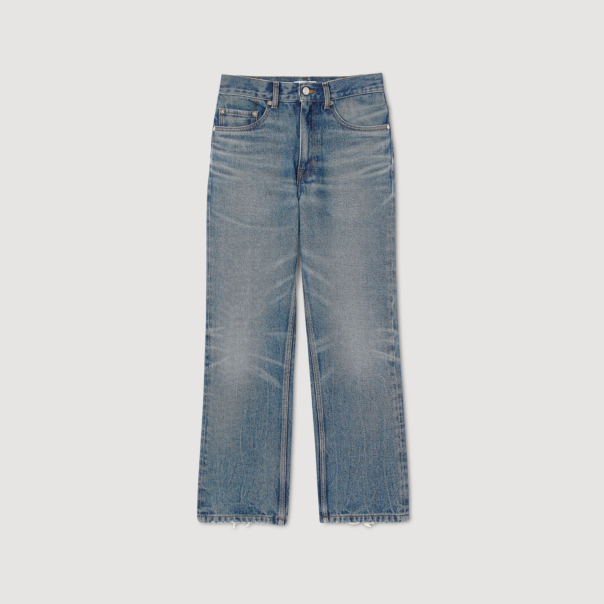Faded jeans