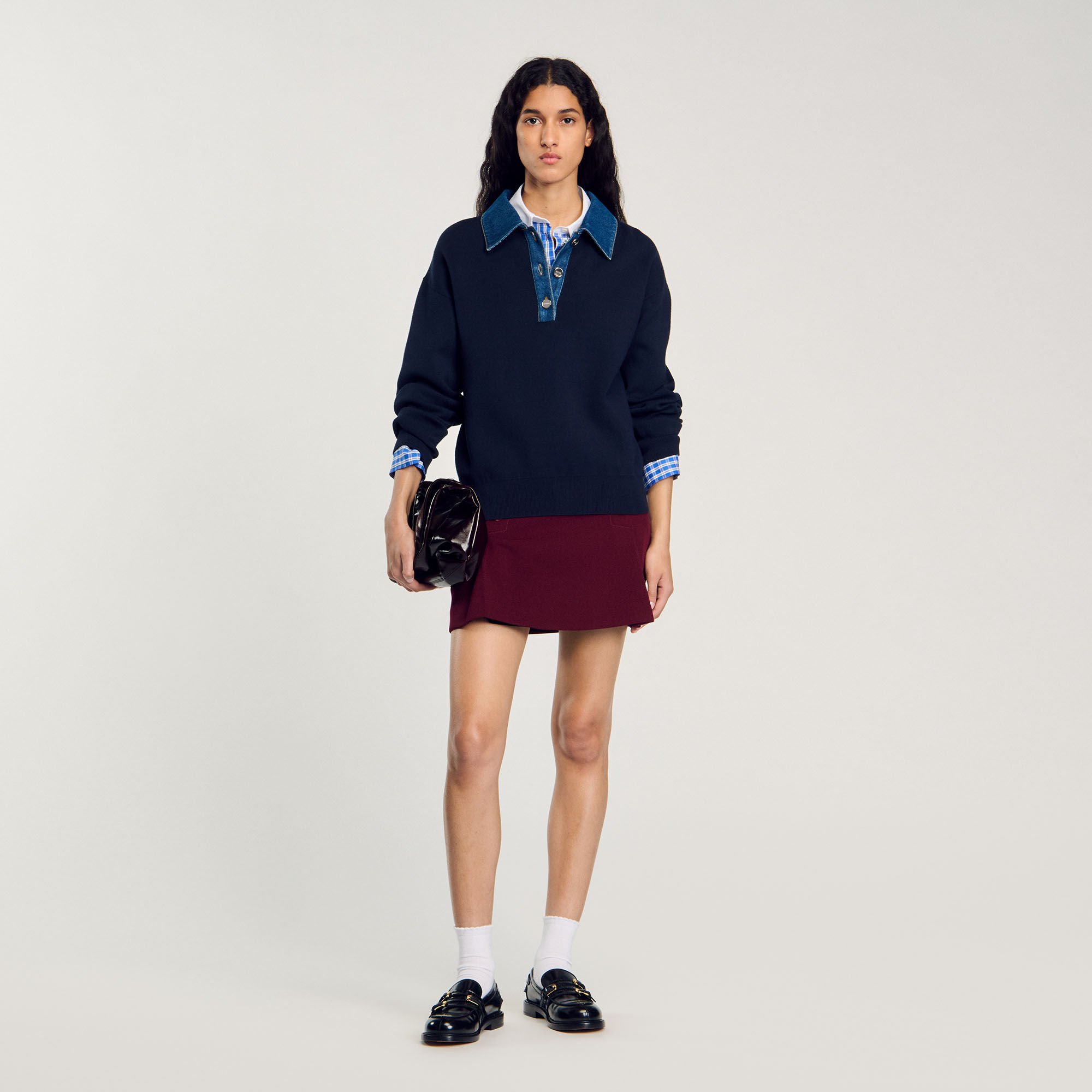 Sandro polo style sweater 2025