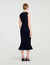 Knit maxi dress with studs