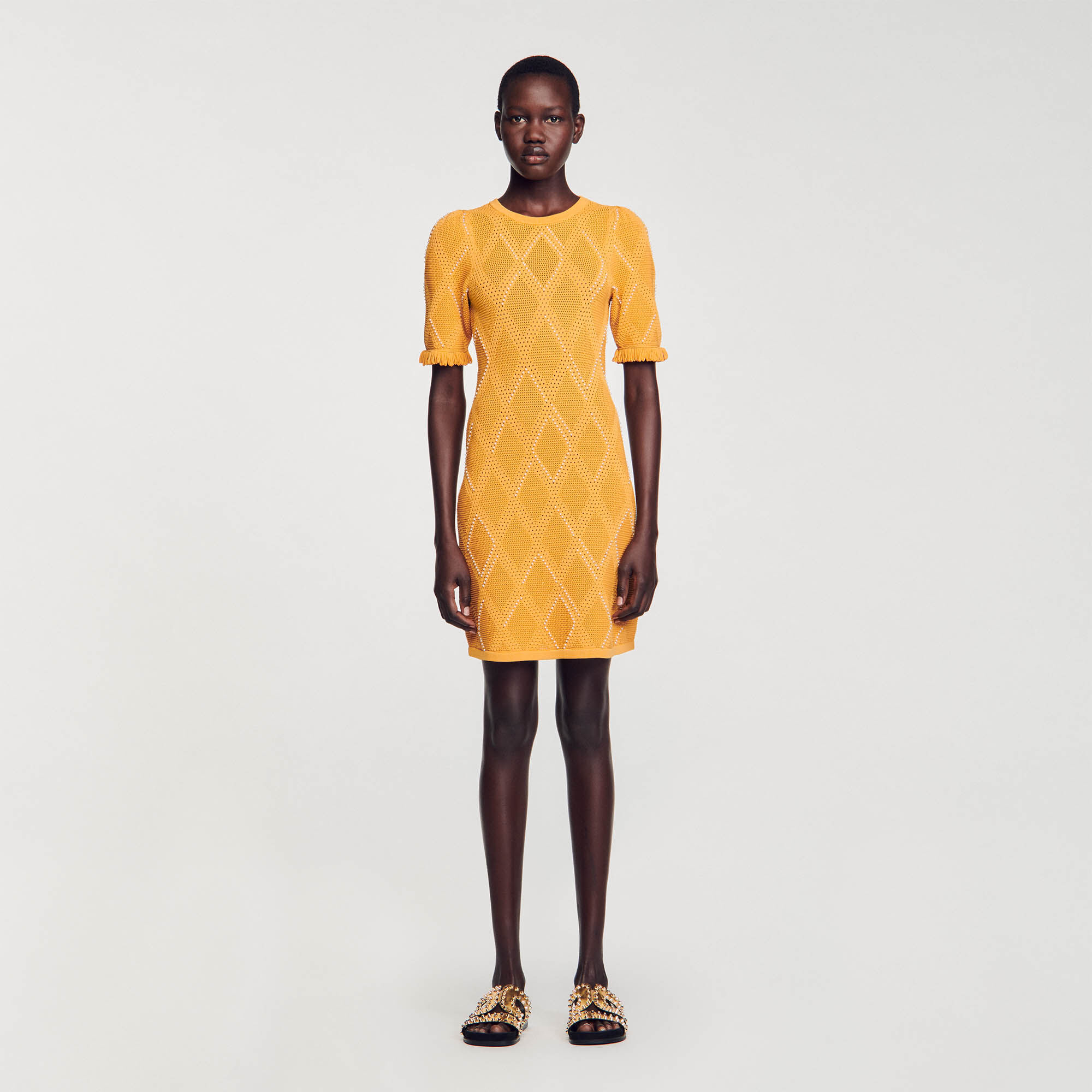 Sandro yellow dress on sale