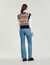 Sleeveless sweater with motif