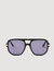 Metal and acetate sunglasses