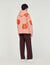 Floral pattern hoodie