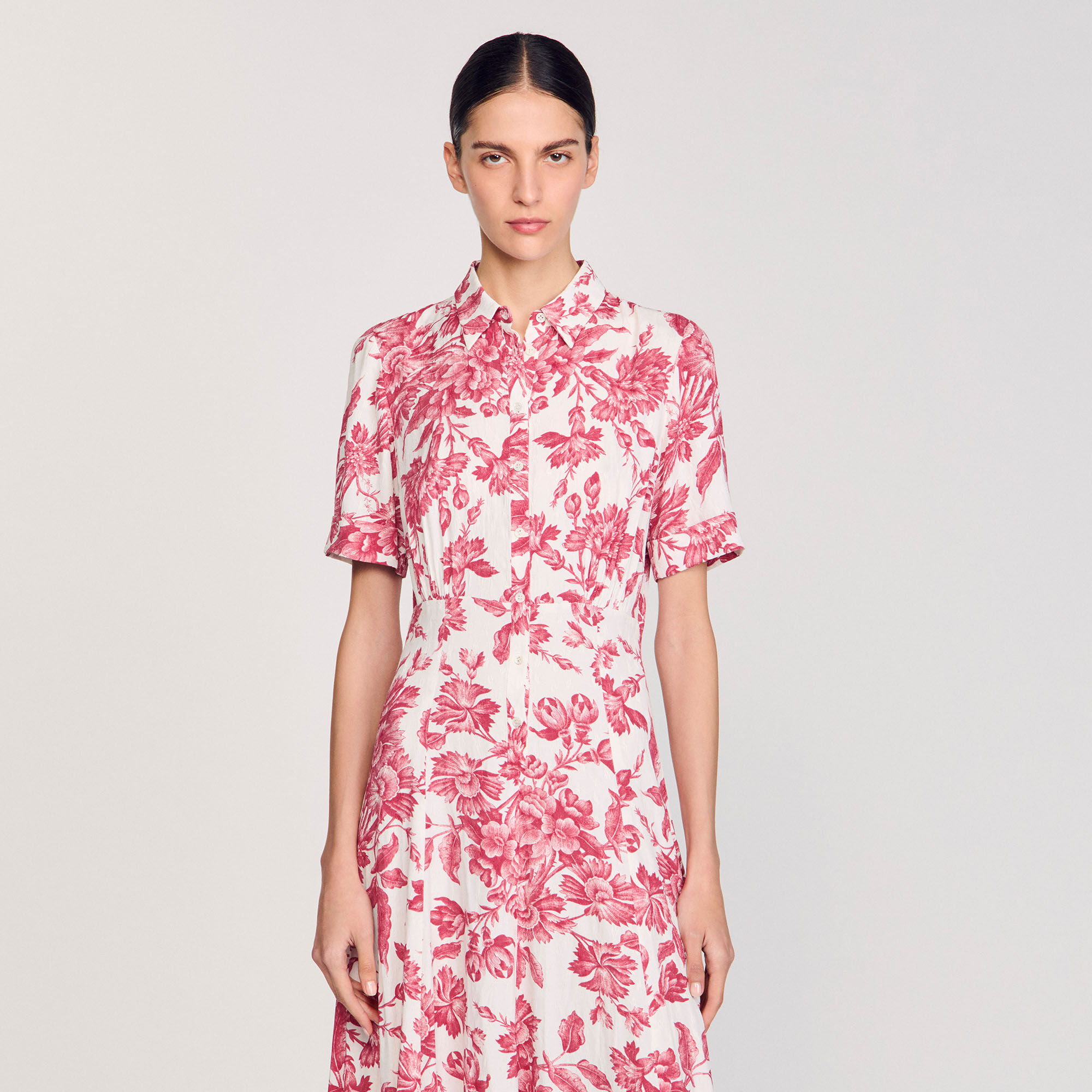 Floral patterned maxi dress