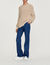 Cotton and silk sweater