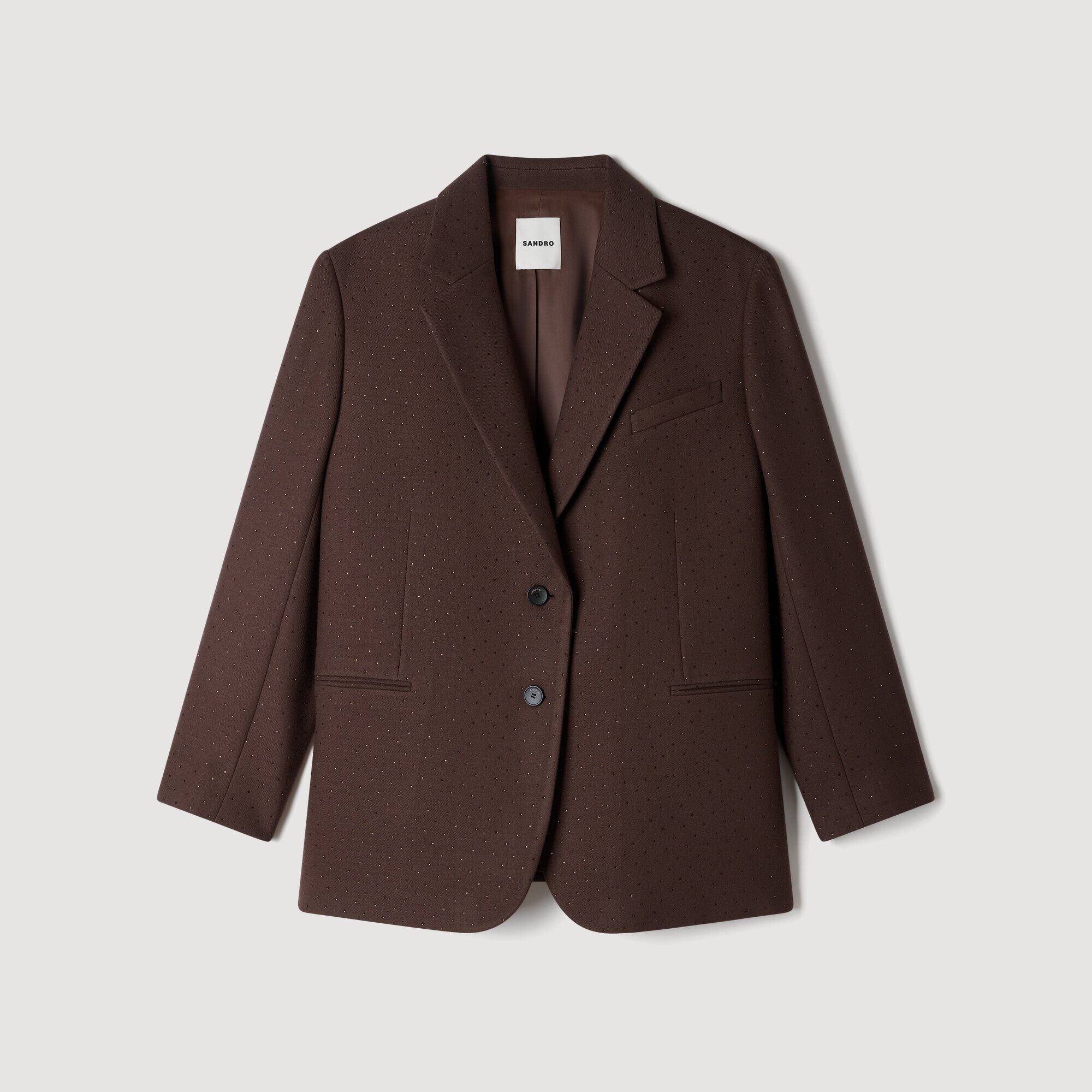 Rhinestone suit jacket - Women | Sandro