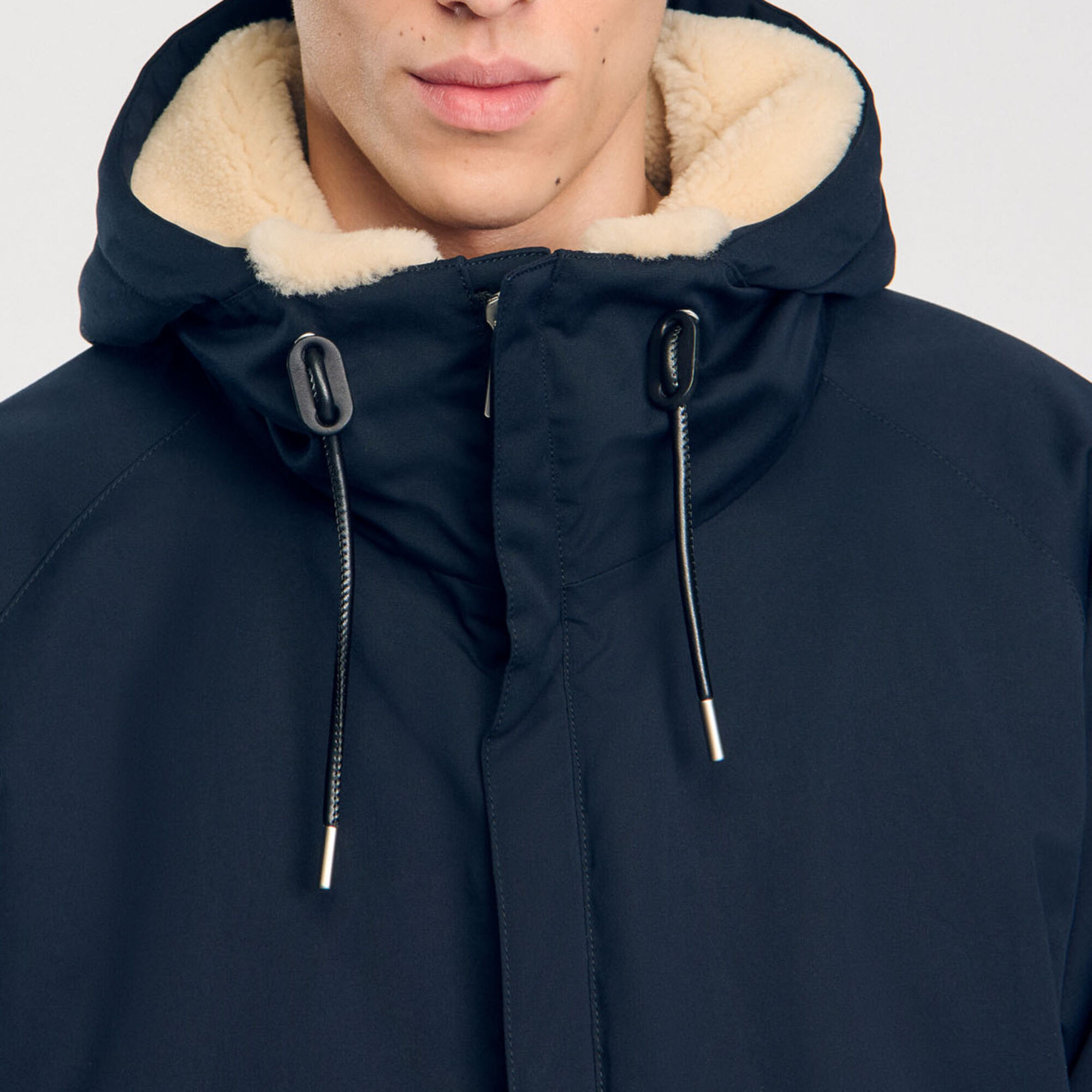 Quilted cotton parka