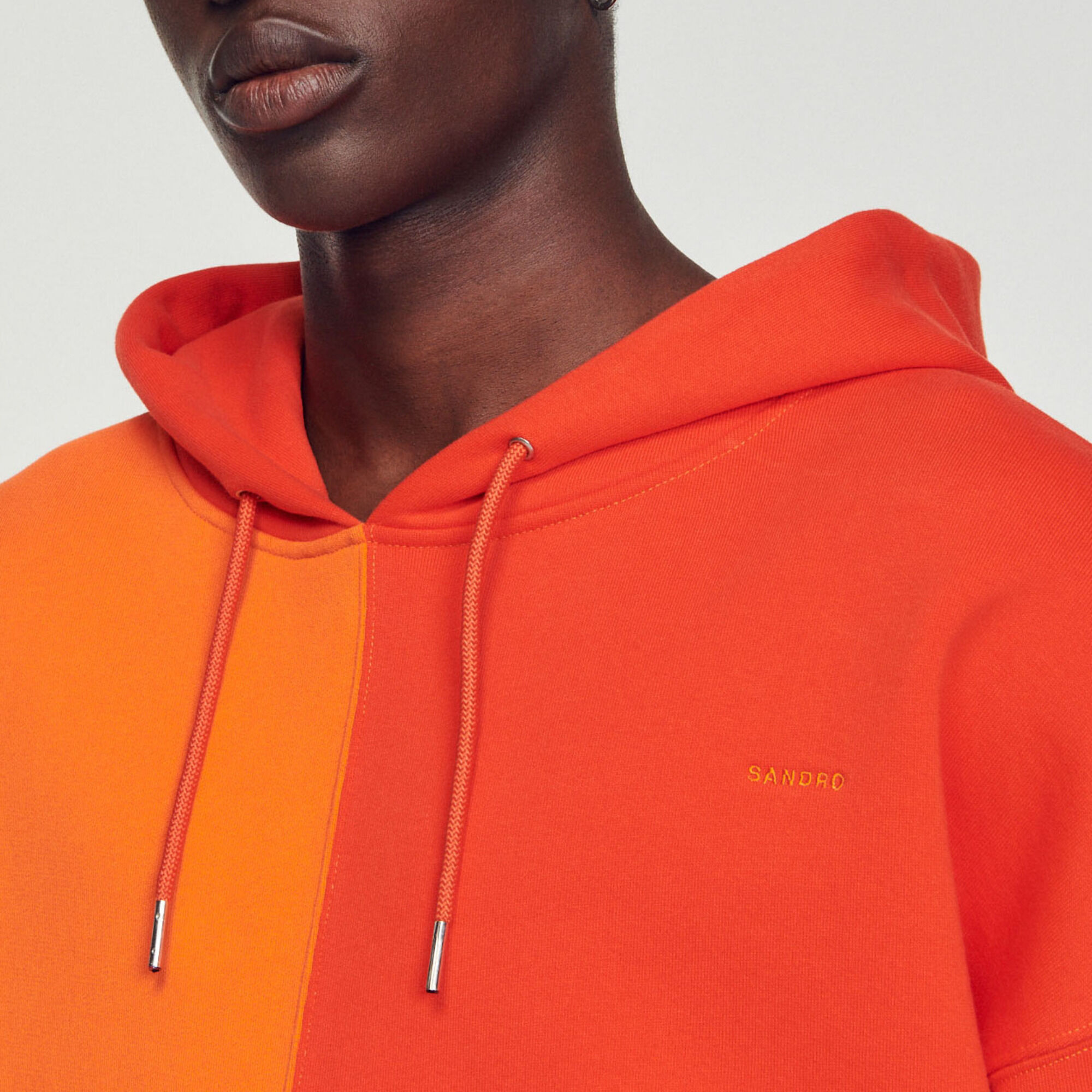 Oversized fleece hoodie