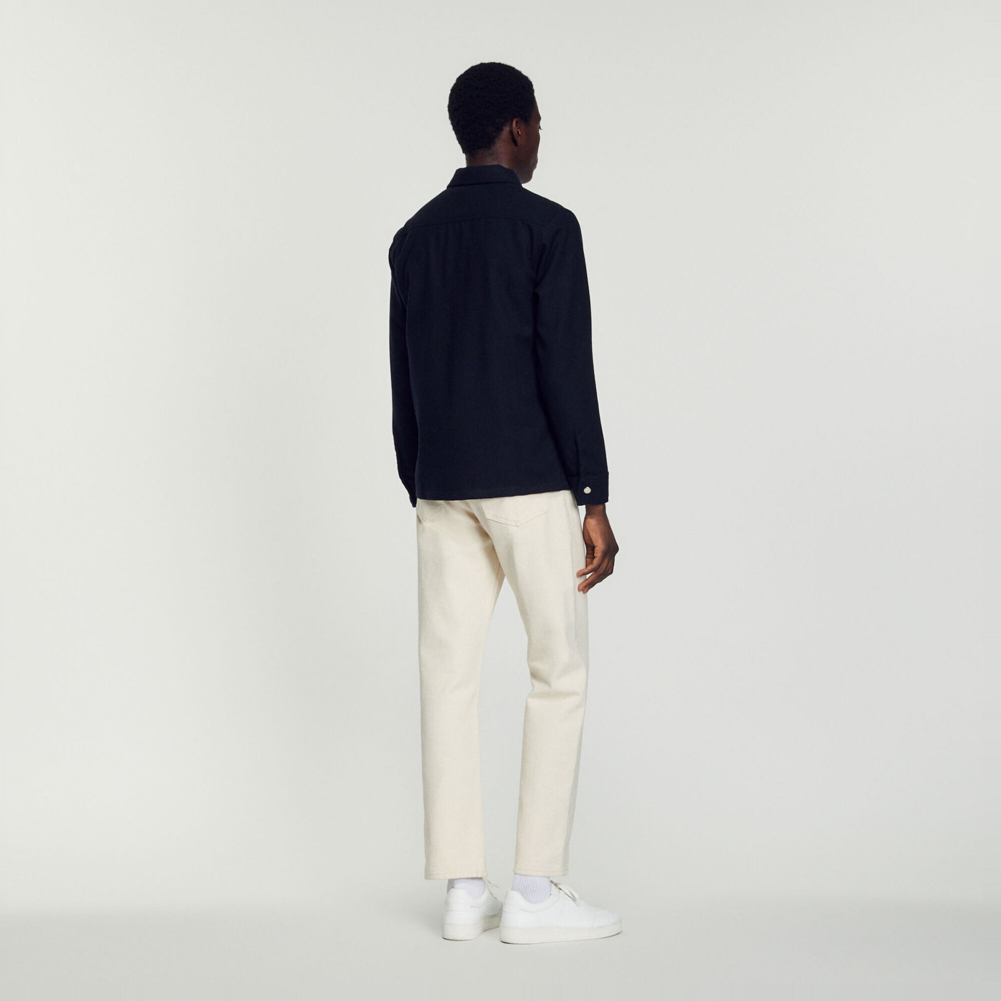Wool overshirt