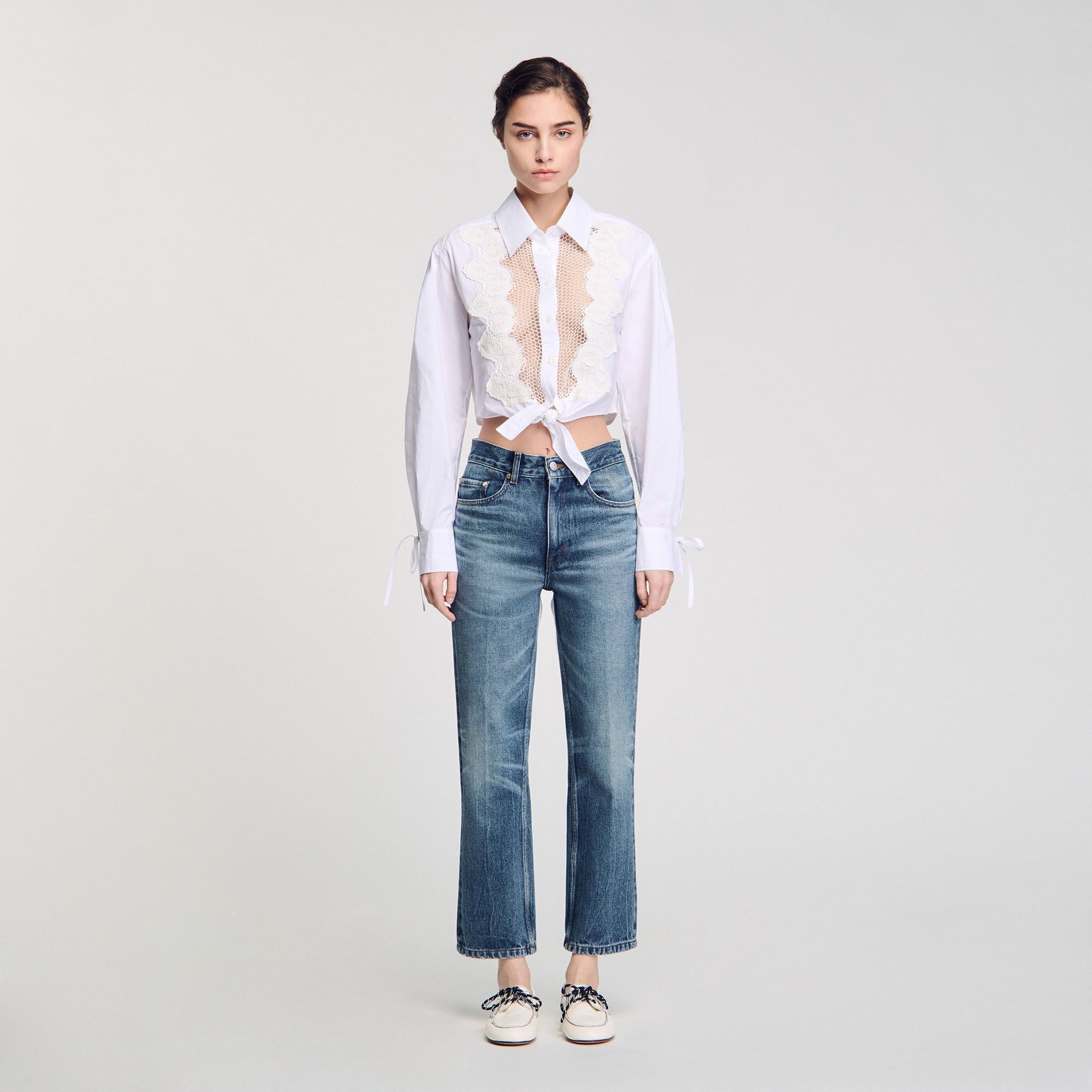 Faded jeans