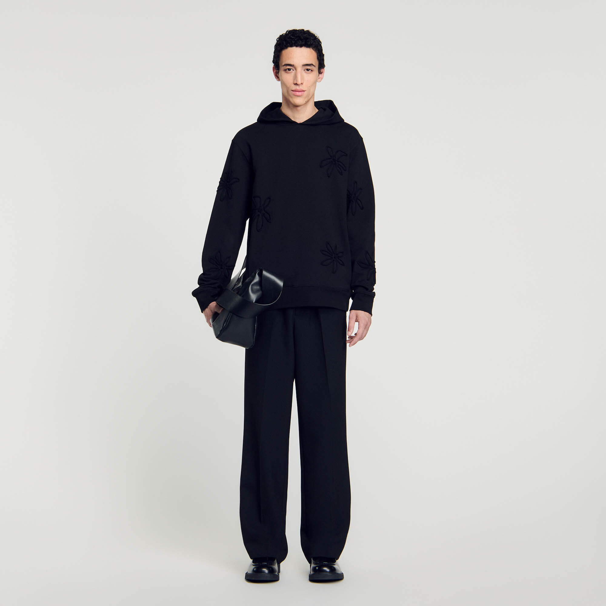 Sandro paris floral hoodie best sale
