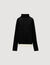 Layered turtleneck jumper