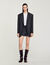 Checked suit jacket