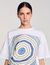 Spiral print T-shirt
