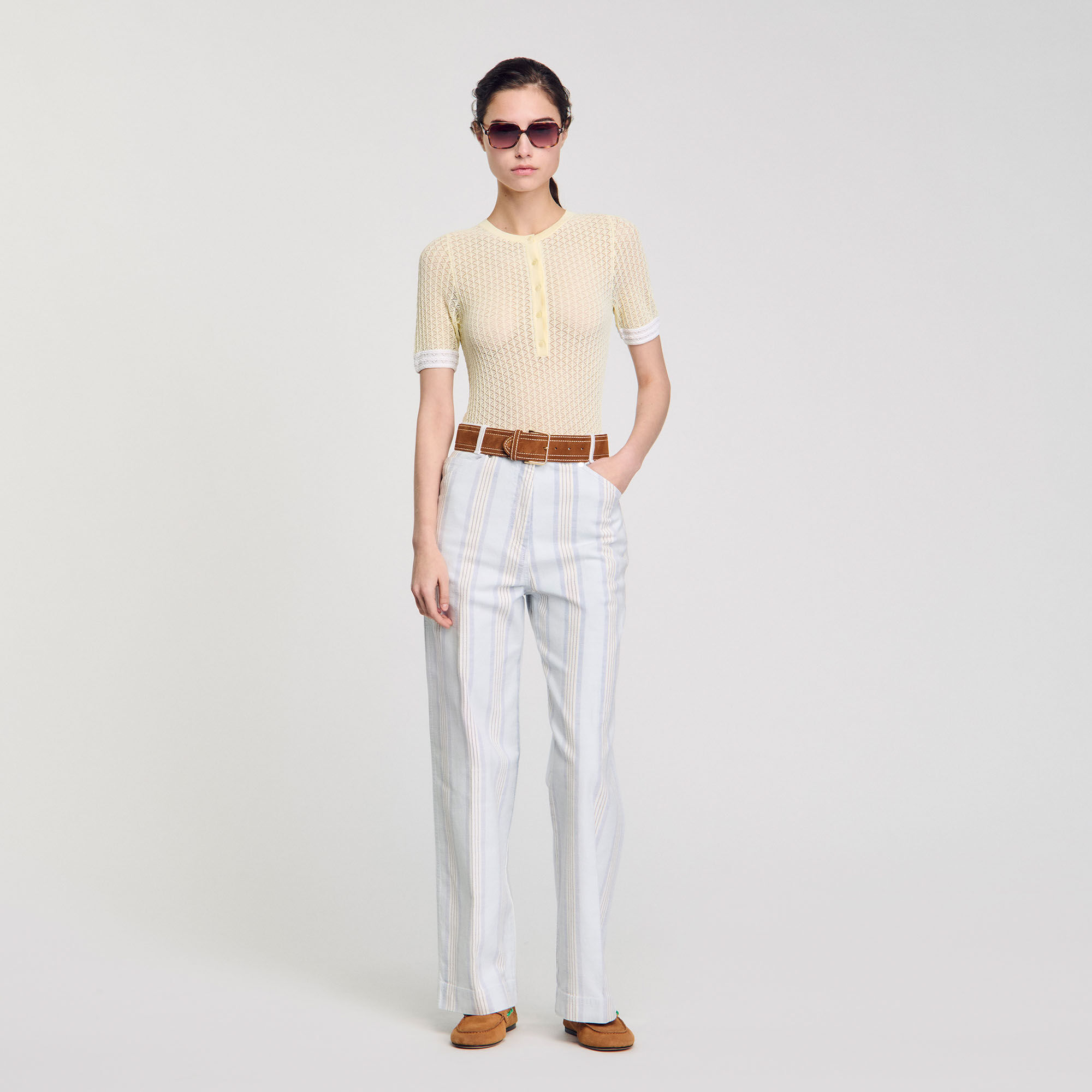 Short-sleeved jumper