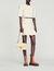 Short tweed skirt
