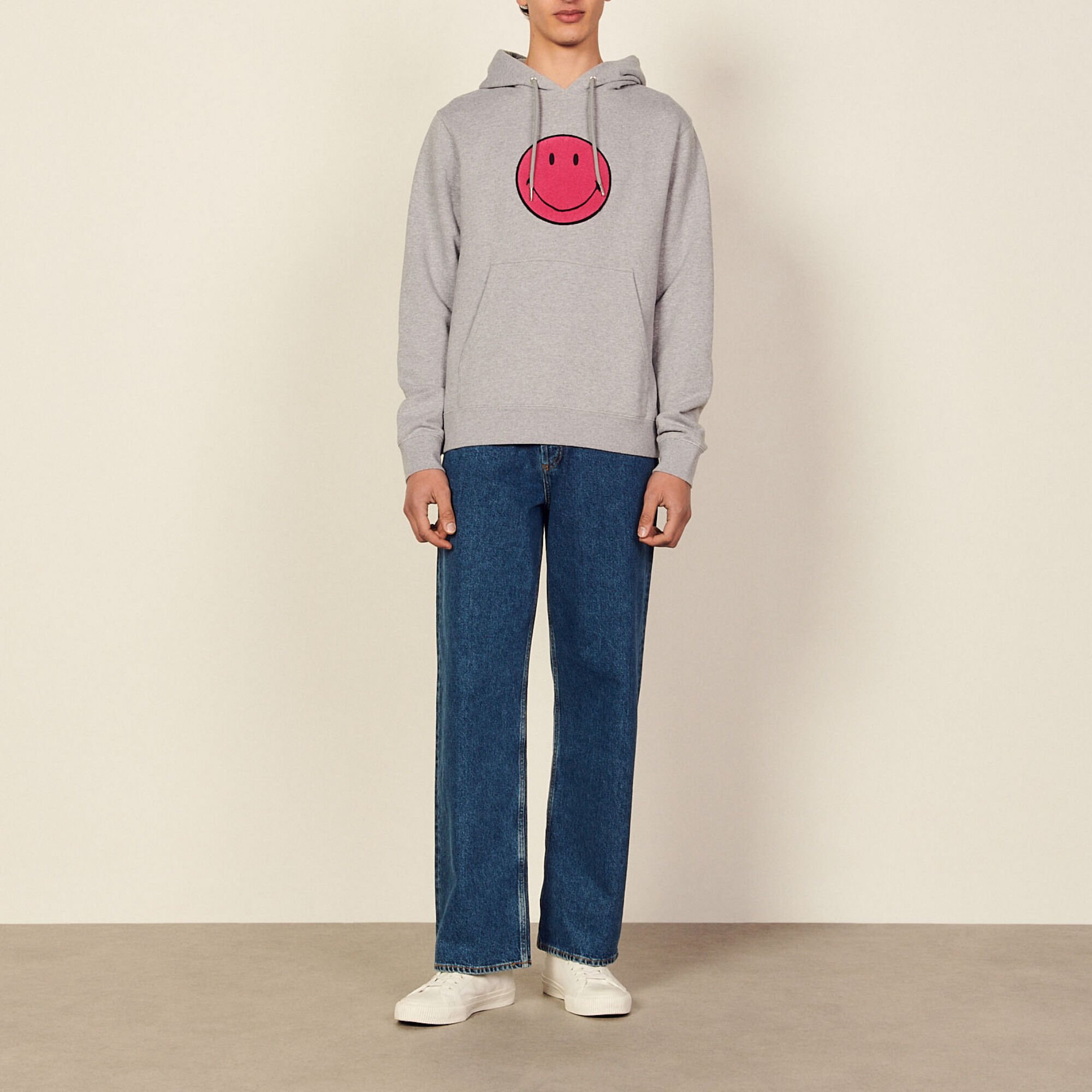 Smiley® Hoodie with patch