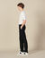Classic wool suit trousers