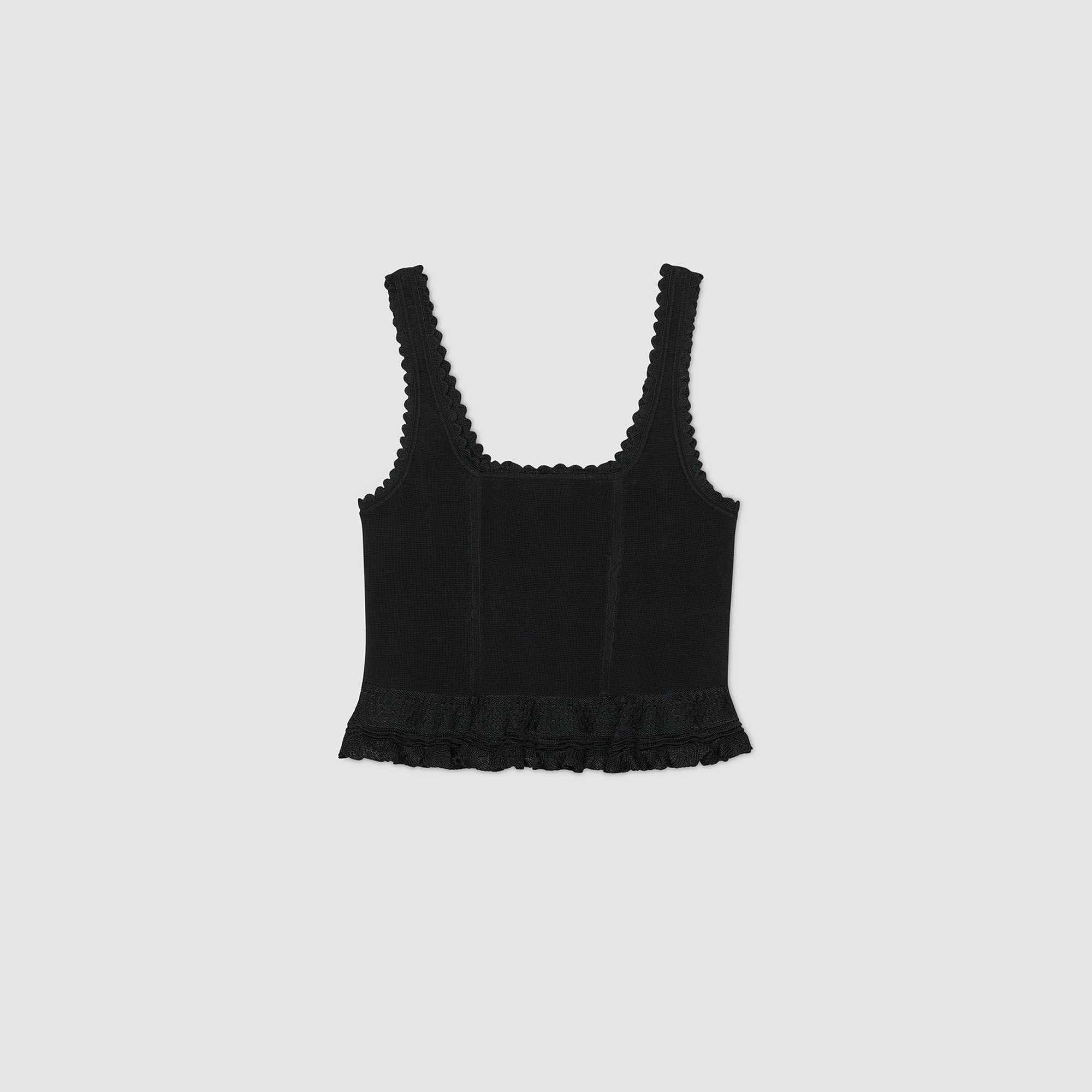 Ruffled top