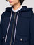 Technical hooded jacket
