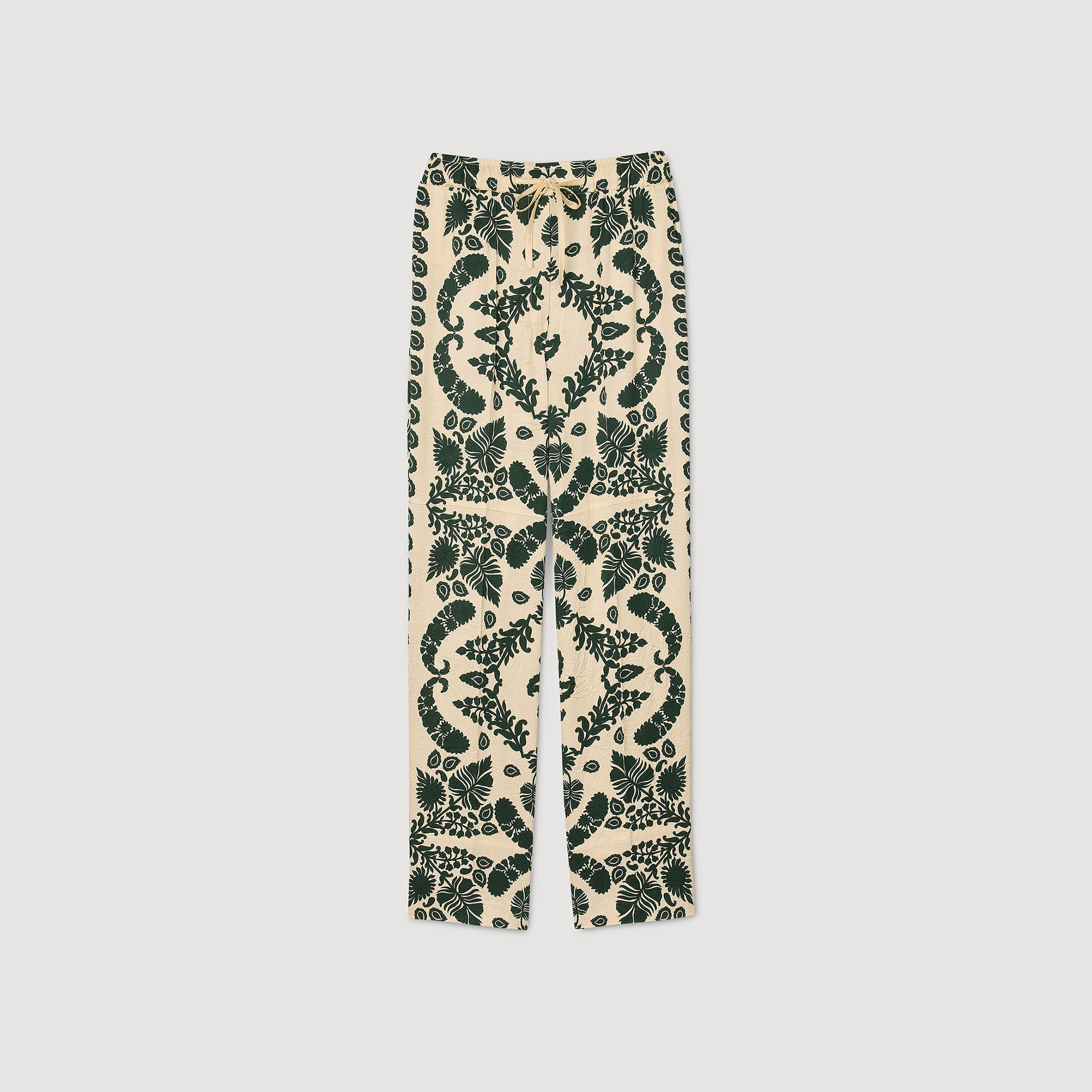 Floral trousers