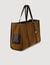 Suede tote bag