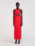 Long wraparound dress