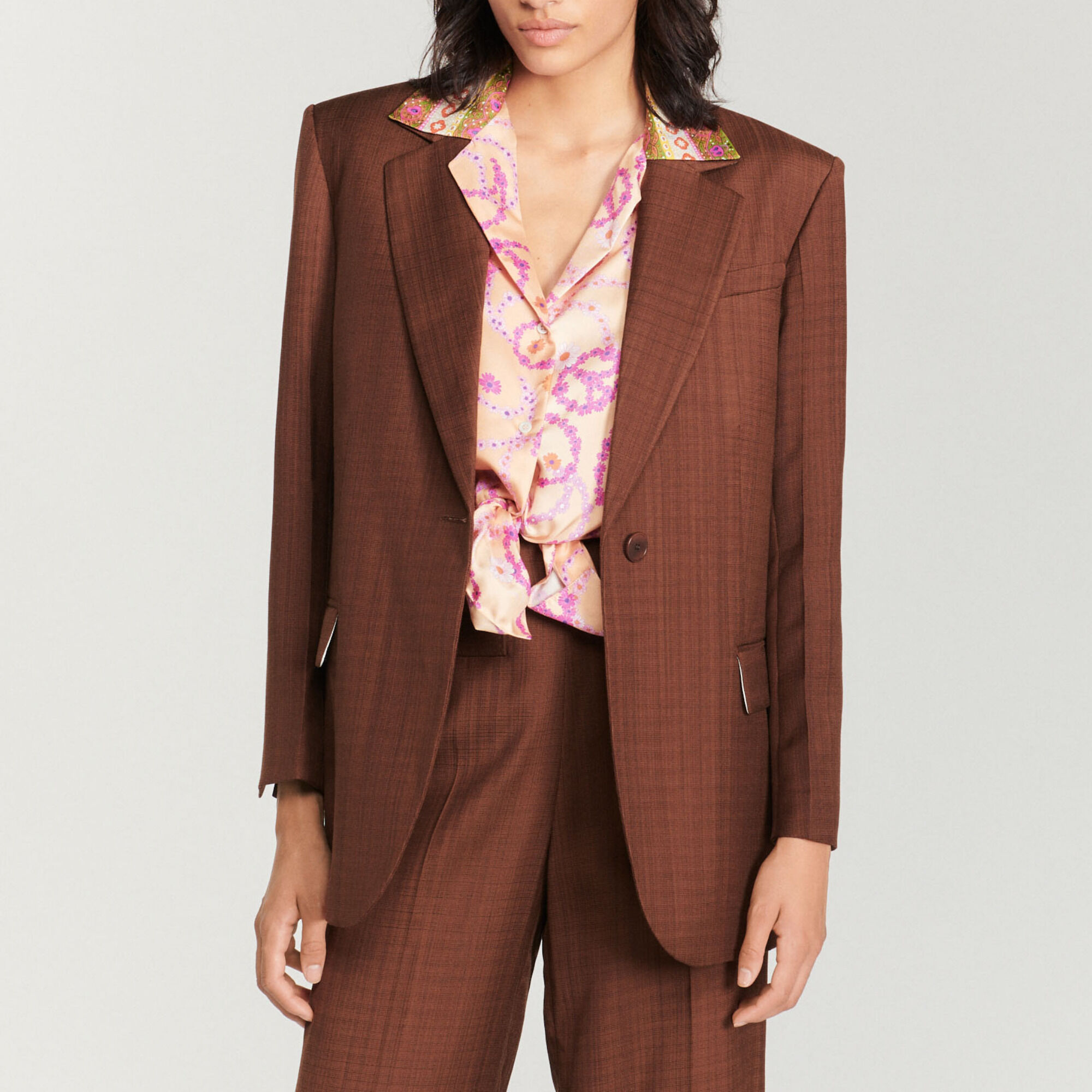 Sandro tailored jacket hot sale