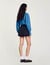 Skort with decorative belt loops