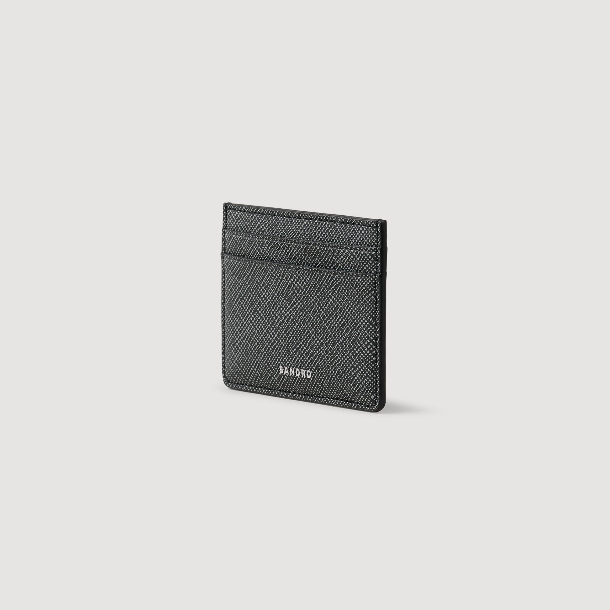Reconstituted leather cardholder