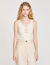 Lace-up vest top