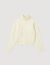 Cable-knit sweater