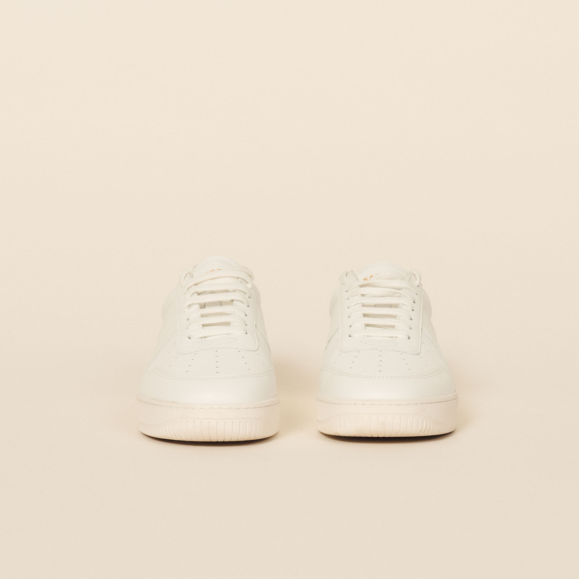 Leather trainers