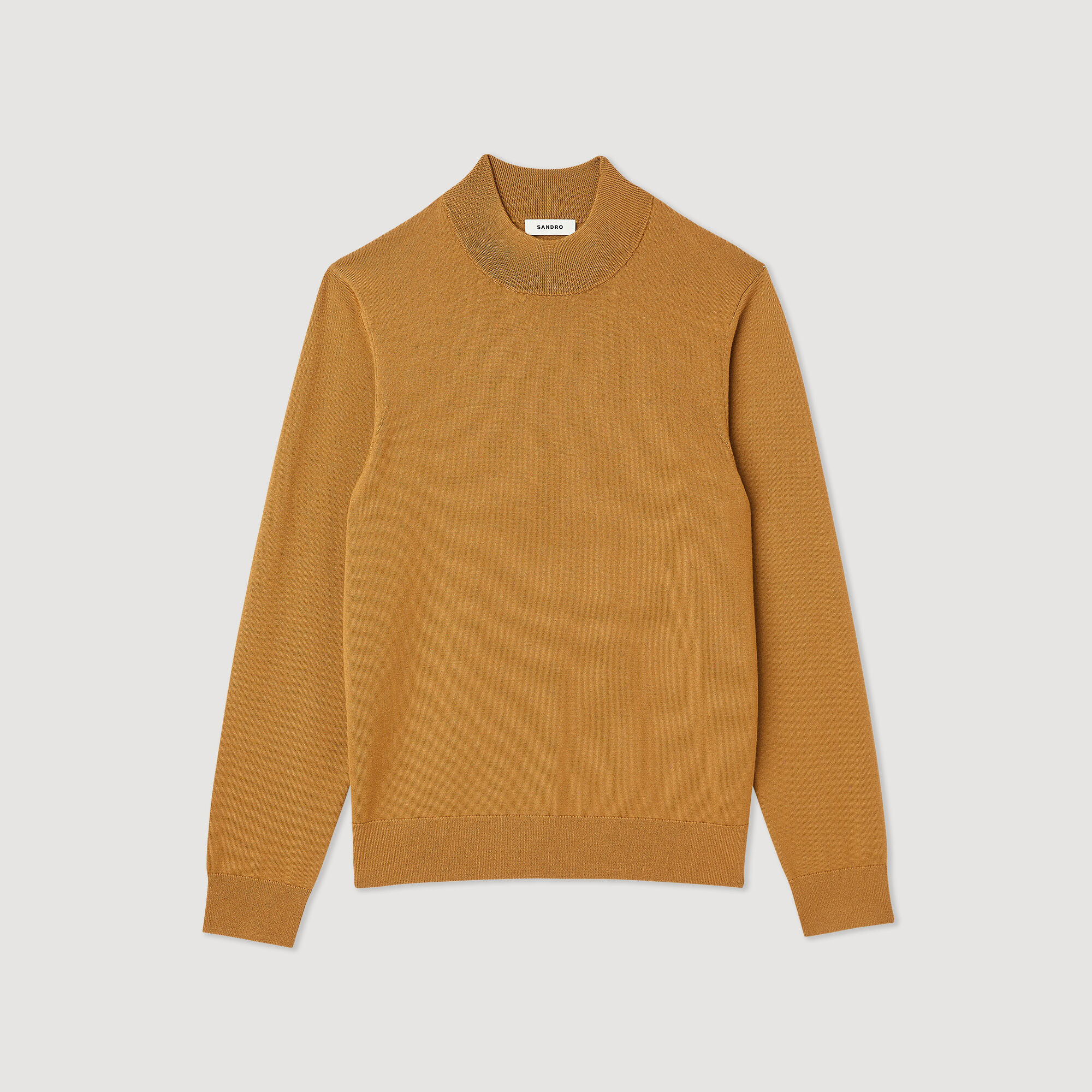 Funnel neck sweater