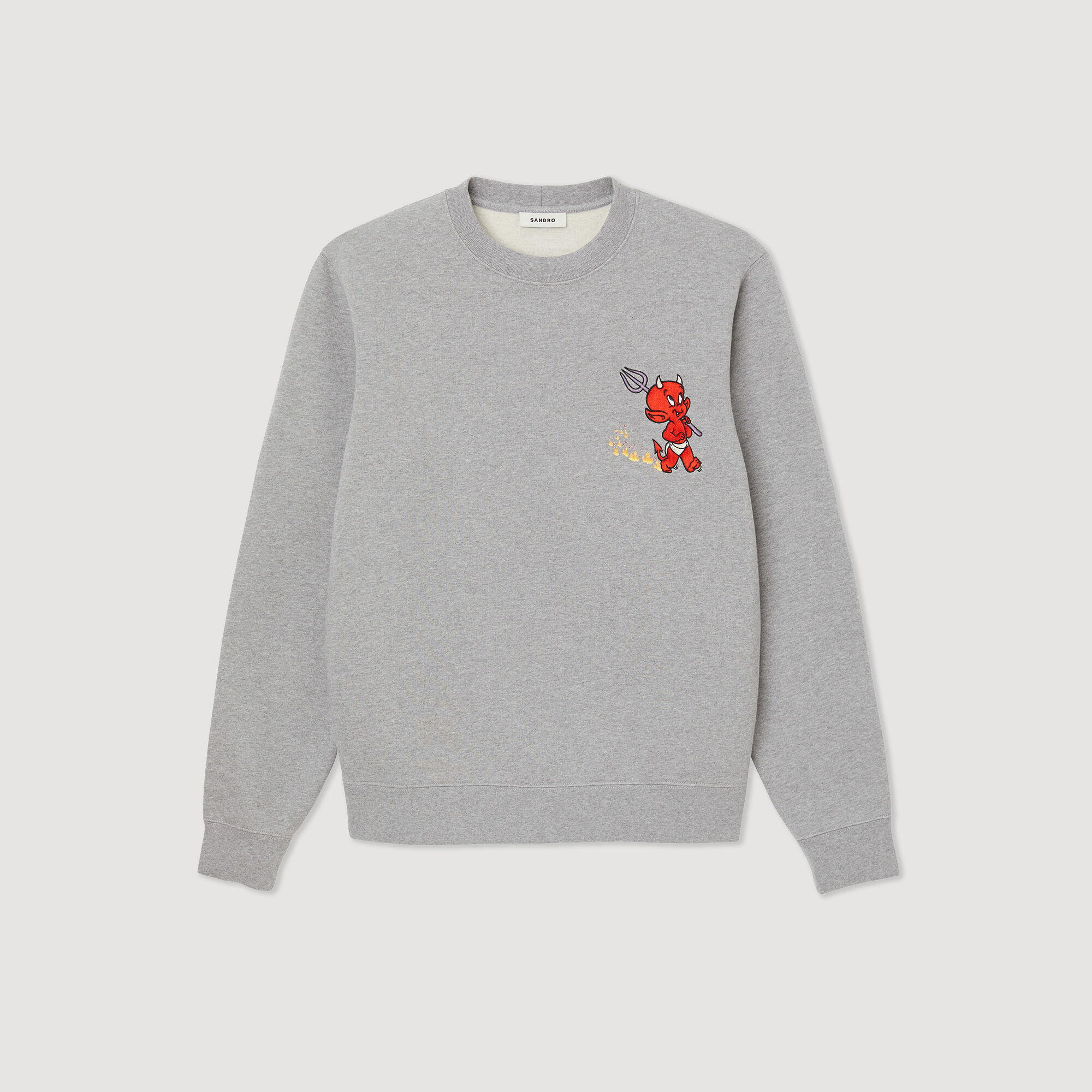 Sweatshirt with Hot Stuff print