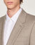 Flannel suit jacket