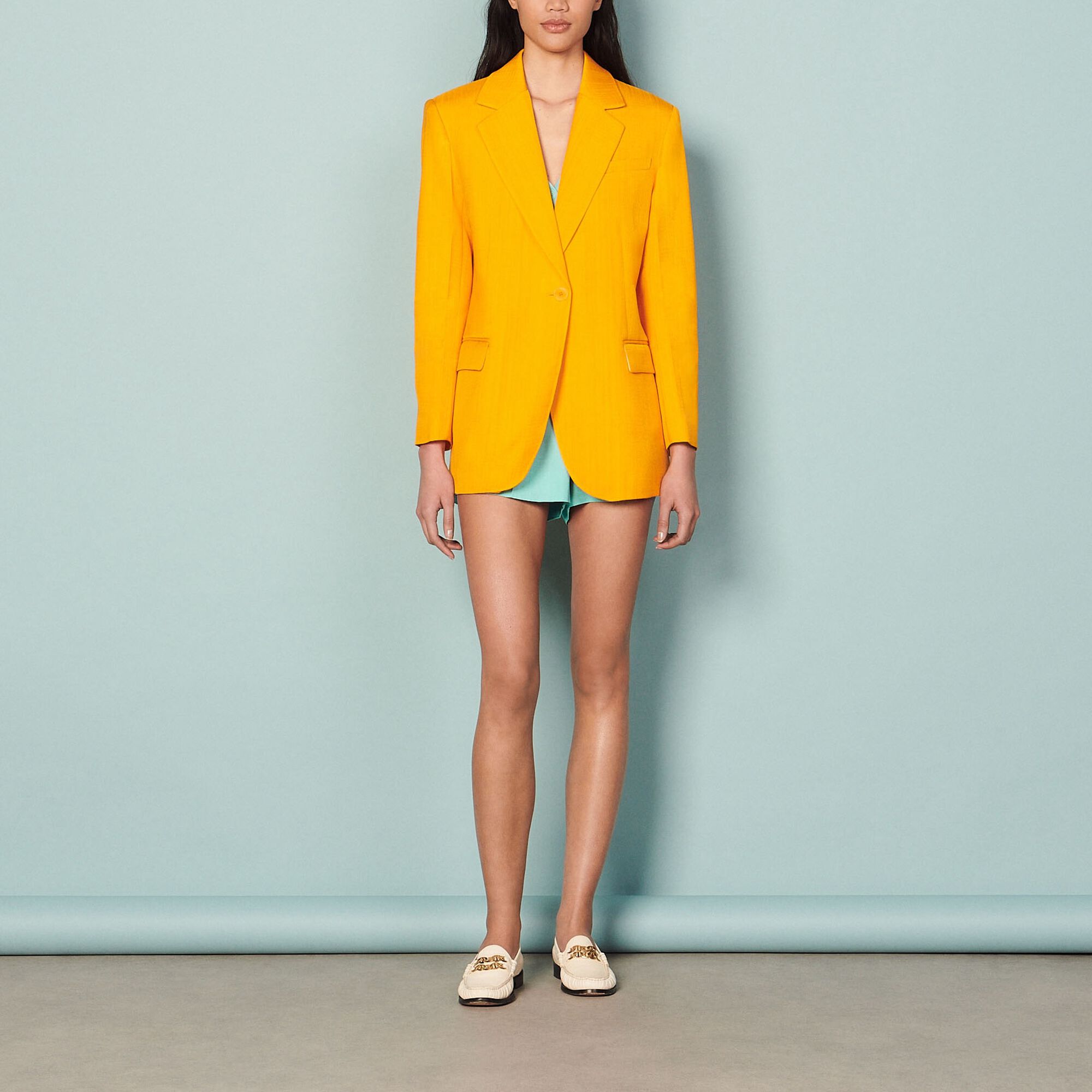 Oversized tailored jacket