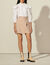 Short checked skirt