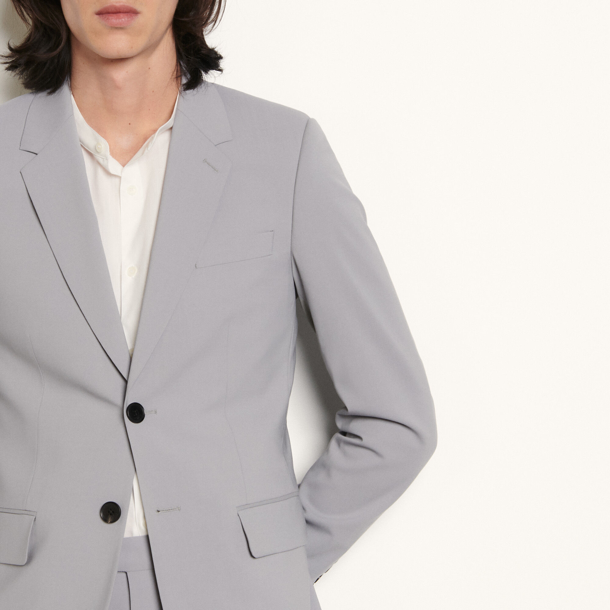 Stretch suit jacket