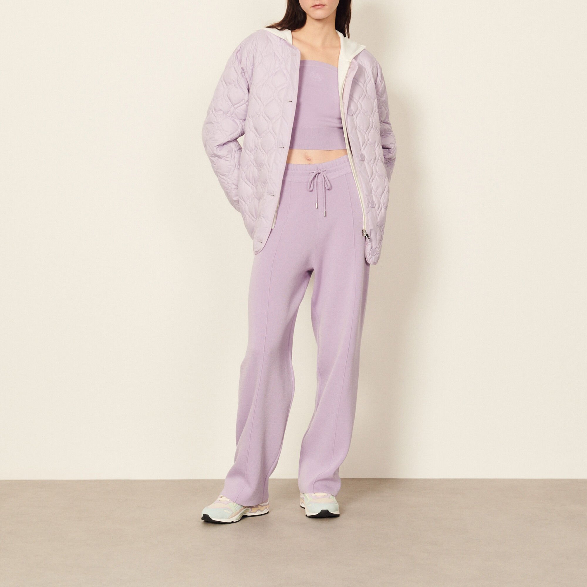 Knit trousers