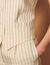 Men's striped vest