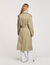 Belted trench coat