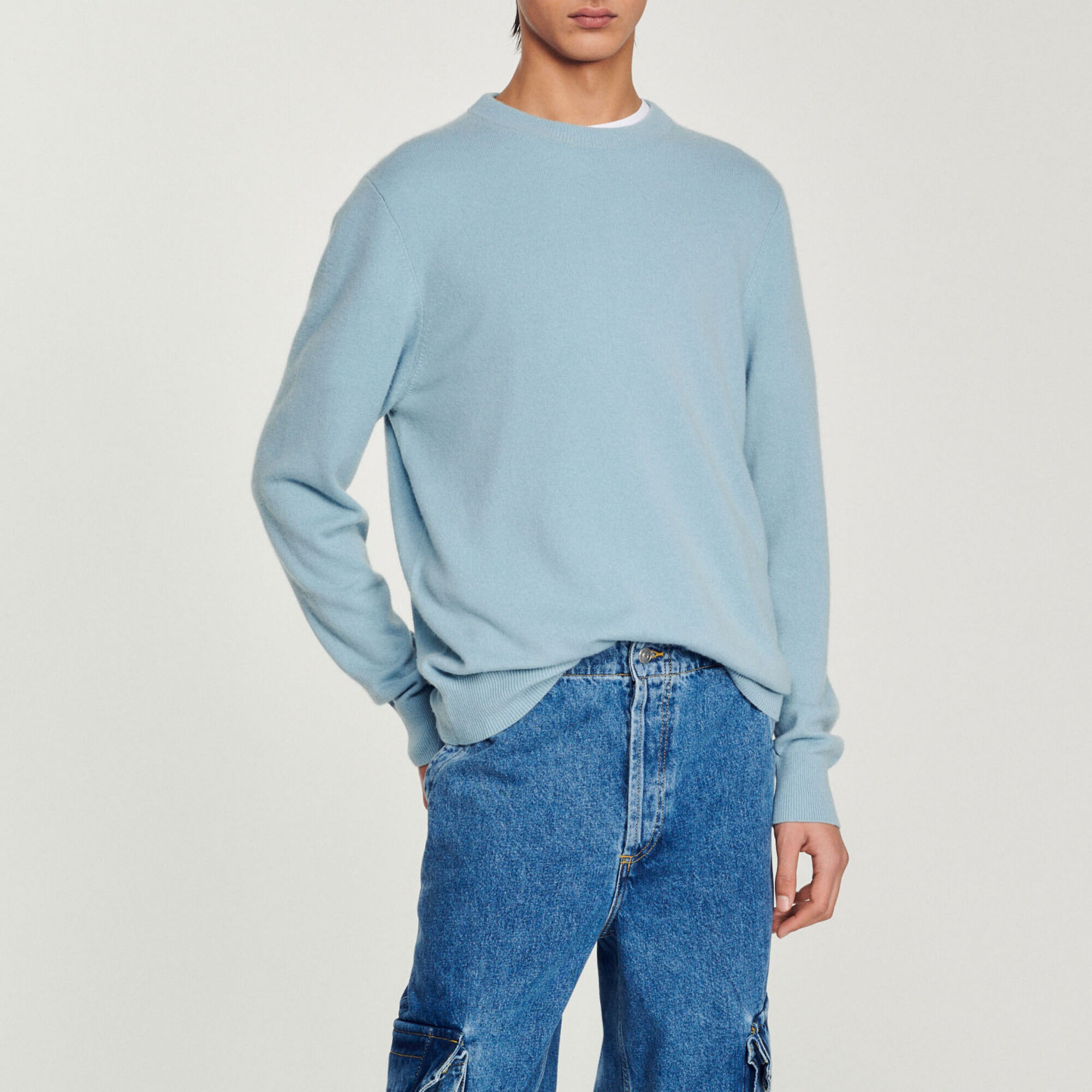 Wool and cashmere sweater