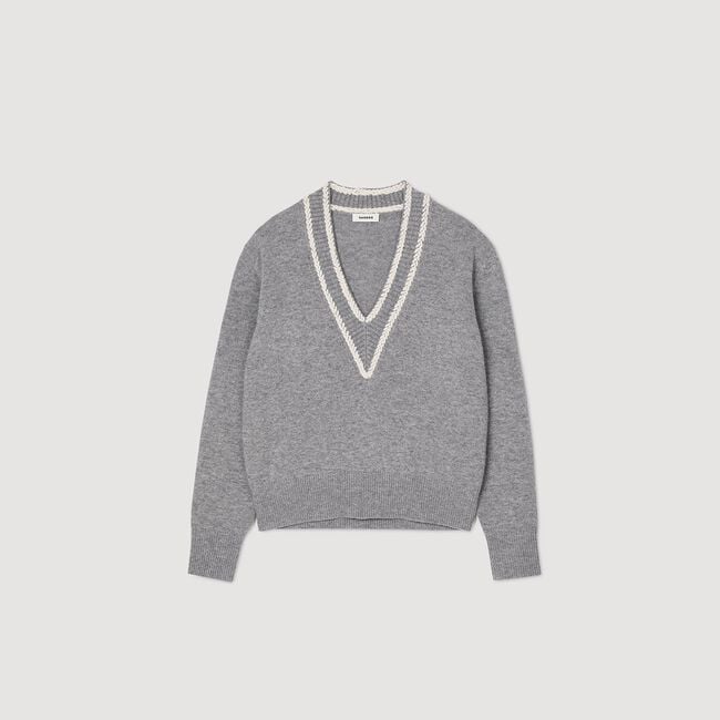 Wool and cashmere jumper